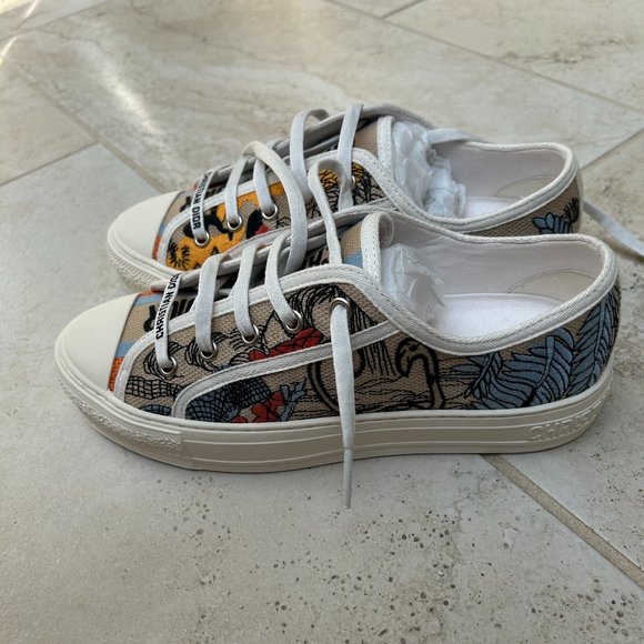 Brand new Dior embroidered sneakers size 38 - Picture 4 of 6